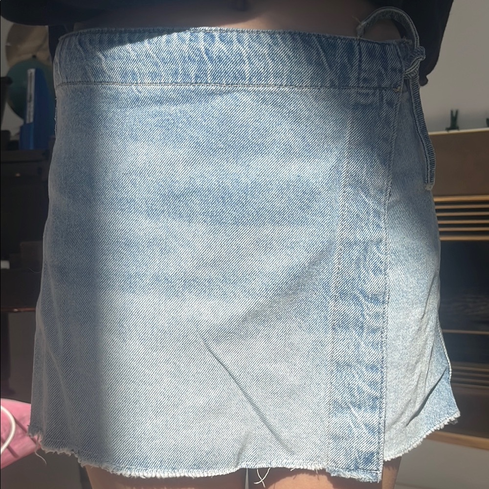 Zara Denim Mini Skirt/Shorts